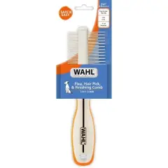 Wahl Flea Hair Pick and Finishing Comb Dog Grooming Brushes