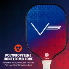 Onix 15.5'' Recruit V3 Oval Pickleball Paddle