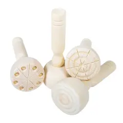 READY 2 LEARN&trade; Wooden Dough Stampers - Set of 4