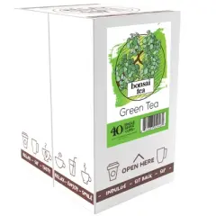 Bonsai Tea Co. Tea Pods. Compatible with 2.0 Keurig K Cup Brewers, Green Tea, 40 Count