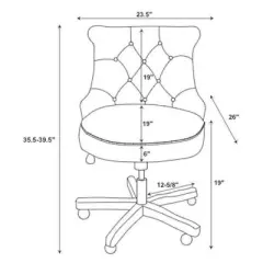 Sinclair Office Chair - Linon