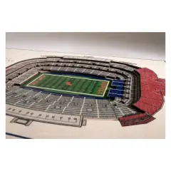 NCAA Ole Miss Rebels 5-Layer Stadium 3D Wall Art