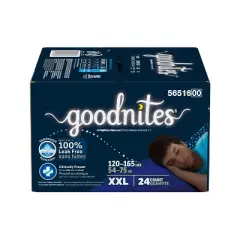 GoodNites Briefs Disposable Training Pants Super Pack - XXL - Boy - 24ct