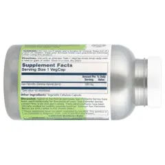 Solaray True Herbs, Saw Palmetto, 580 mg, 360 VegCaps