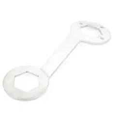 Unique Bargains Hexagon Spanner Repair Tool Metal 36mm 38mm Silver Tone