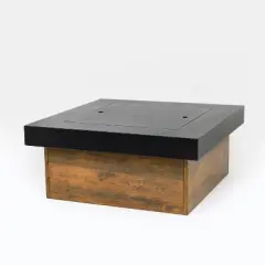 36 Inch Iron Fire Pit Table Wood-burning Stove for Patio Backyard Deck