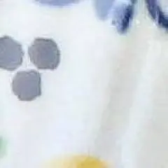 Blue Rose Polish Pottery Ceramika Artystyczna Cereal Bowl