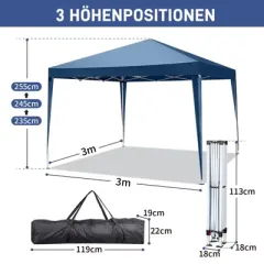 Karl Home | 10 Ft. W x 10 Ft. D Steel Pop-Up Gazebo