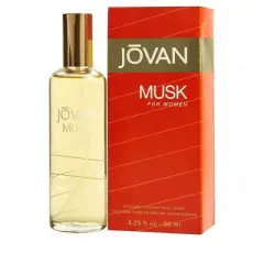 Jovan Musk By Jovan Women Musk, Jasmine, Neroli, Bergamot Cologne Concentrated Spray 3.25 Oz