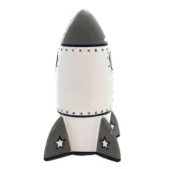 Bank Roger Rocket Bank  -  One Bank 9 Inches -  Space  -  3577Gb  -  Ceramic  -  Off-White