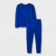 Toddler Boys' 4pc NASA Cosplay Snug Fit Pajama Set - Blue