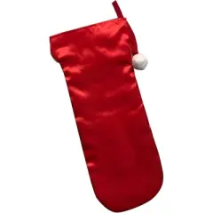 Kurt Adler Pickle Rick and Morty with Santa Hat Christmas Stocking, 19in