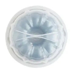 Nordic Ware 12 Cup Formed Aluminum Bundt Pan Blue with Cake Keeper: Nonstick Baking Pan, Dishwasher-Safe, 10-Year Warranty