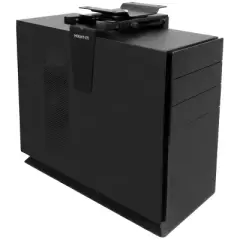 Mount-It! CPU Under Desk Mount Bracket | Computer Tower Wall and Under Counter Holder | 360 Degree Swivel Adjustable Height and Width Wall-Mountable