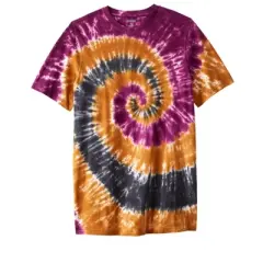 KingSize Men's Big & Tall Lightweight Longer-Length Tie-Dye Crewneck