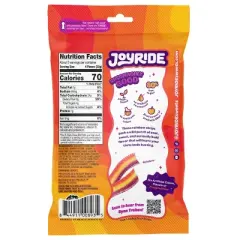 JOYRIDE Sour Rainbow Strips Candy - 3.5oz