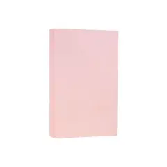 JAM Paper 80 lb. Cardstock Paper 8.5" x 14" Baby Pink 50 Sheets/Pack (76329459)