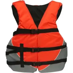 MW Adult Universal Life Vest, USCG Approved Type III Life Jacket for Adults, Great for Boating, Fishing, Tubing, & Other Water Sports.