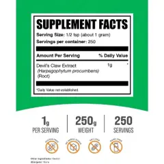 BulkSupplements Devil's Claw Extract Powder
