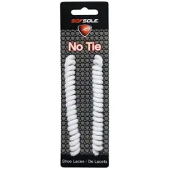 Sof Sole No Tie Shoe Laces - 27"-45" - White