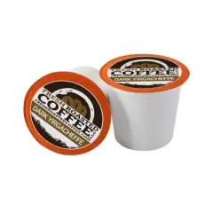 Fresh Roasted Coffee - 48 CT Dark Ethiopian Yirgacheffe Dark Roast Single Serve Pods