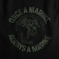 Women's US Marine Corps Always A Marine Sleeveless Crop Top Tank