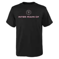 MLS Inter Miami CF Toddler Lionel Messi T-Shirt - Black