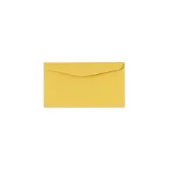 LUX 3 5/8" x 6 1/2" #6 3/4 60lbs. Regular Envelopes goldenrod yellow 72686-50