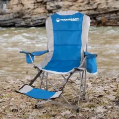 Wakeman Outdoors Camping Chair with Footrest