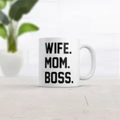 Crazy Dog Wife Mom Boss Mug Funny Mothers Day Coffee Cup - 11oz