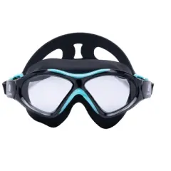 CLEAR'R VISION Adult Swim Mask Black/Smoke