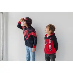 Marvel Spider-Man,Spider-Verse Fleece Zip Up Hoodie Toddler