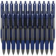 Arteza Retractable Gel Ink Pens Set, Blue - 24 Pack