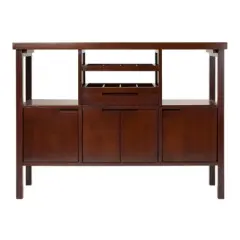 Diego Buffett Sideboard Cabinet Wood/Walnut - Winsome