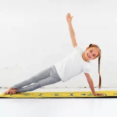 Merrithew Hot Potato Kids' Eco Yoga Mat - Lemon Yellow (4mm)
