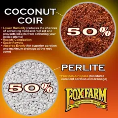 FoxFarm 50/50 Cream of the Crop Perilite & Coconut Coir, 2 cu ft
