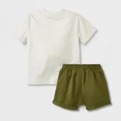 Toddler Boys' Cocomelon Top and Bottom Set - Beige