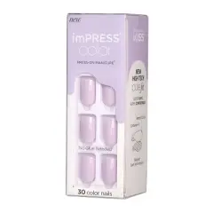 KISS imPRESS Color Press-On Nails - Picture Purplect - 3pk - 90ct