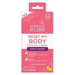 Mommy's Bliss Reset My Body with Biotin + Collagen Gummies - 60ct
