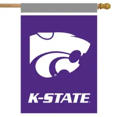 Briarwood Lane Kansas State Wildcats House Flag NCAA Licensed 28" x 40"