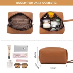 Laptop Bag for Women 15 inch Lightweight PU Laptop Tote, Large Capacity Computer Bag