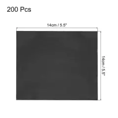 Unique Bargains Shiny Texture Imitation Gold Leaf Sheets for Sculpture DIY Arts 200 Pcs