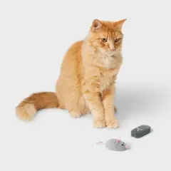 Electronic Chasing Mouse Cat Toy - Boots & Barkley&trade; - Gray