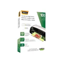 Fellowes Laminating Pouches Letter Size Hot Pouch 9 x 11.5 5 mil 100 pack 5743501