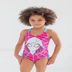 Marvel Spider-Man Ghost-Spider Girls One Piece Bathing Suit Toddler