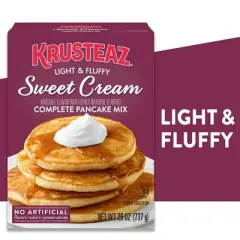 Krusteaz Original Pancake Mix Sweet Cream, 26 Ounce (Pack of 2)