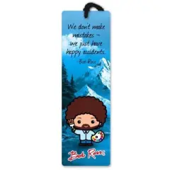 Re-marks, Inc. Bob Ross Happy Accidents 2.25 x 7.25 Inch Paper Bookmark
