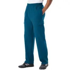 KingSize Men's Big & Tall Lightweight Jersey Cargo Sweatpants