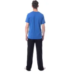 Peanuts Mens' Charlie Brown It's The Great Pumpkin Sleep Pajama Set Multicolored