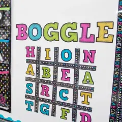 Teacher Created Resources&reg; Chalkboard Brights Bold Block 3" Magnetic Letters, 55 Pieces